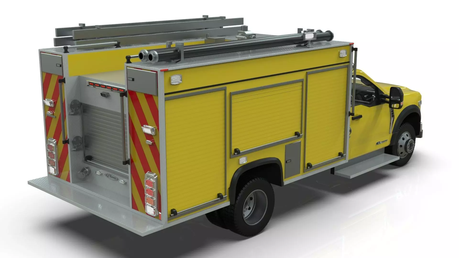 2024 F-600 FIRE TRUCK 3D model_10