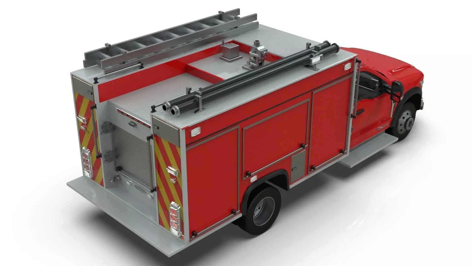 2024 F-600 FIRE TRUCK 3D model_4