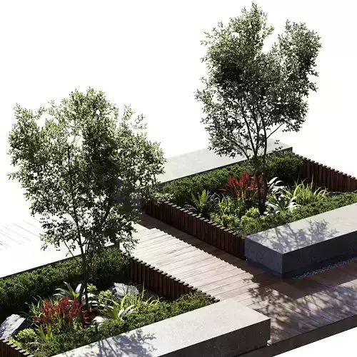 Urban environment 01 3D model 2