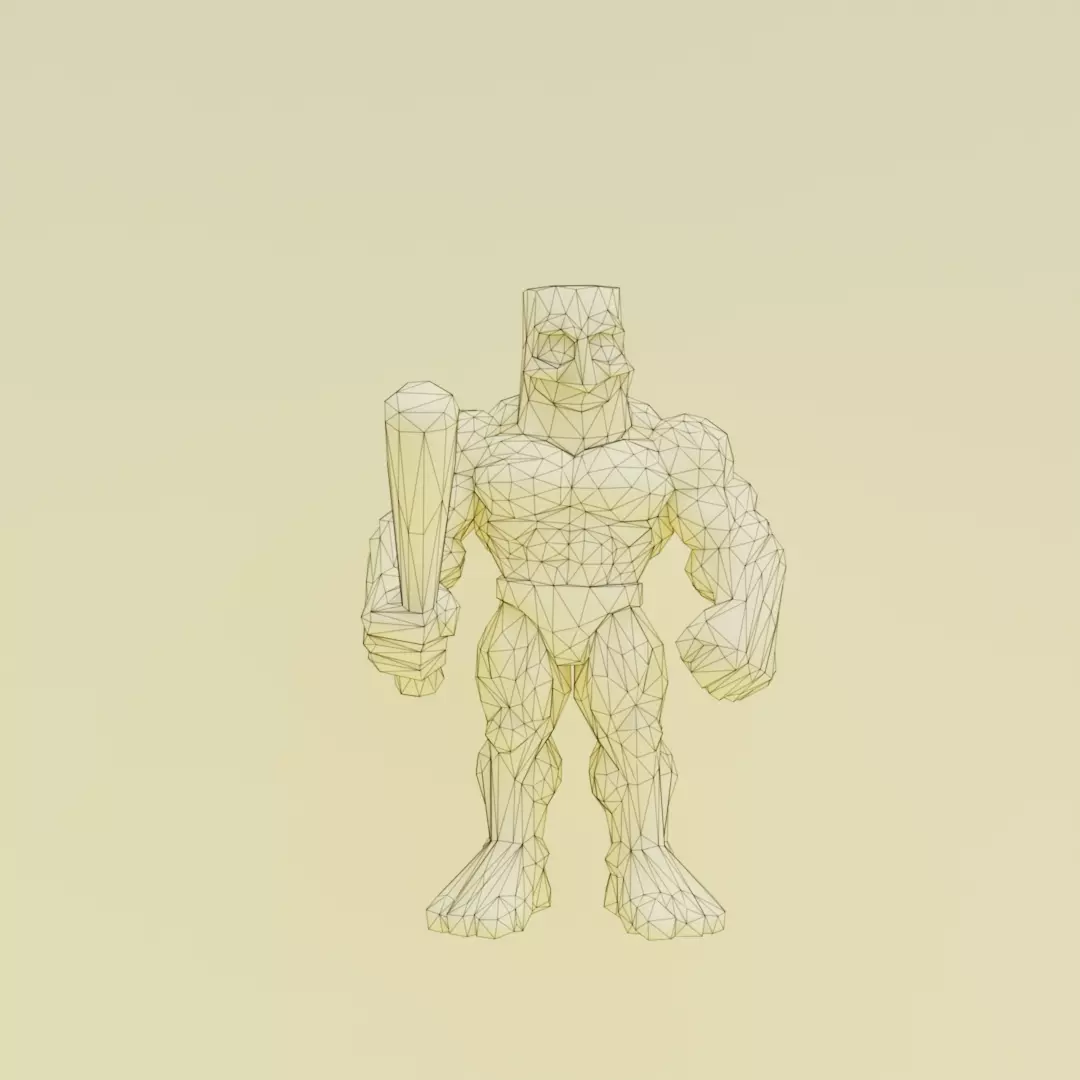 Italian brainrot v6 Low Poly Character 3D Model Collection _6