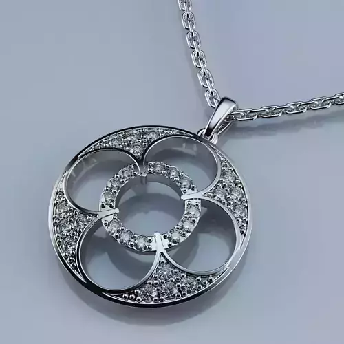 Pendant  Roun Flower 