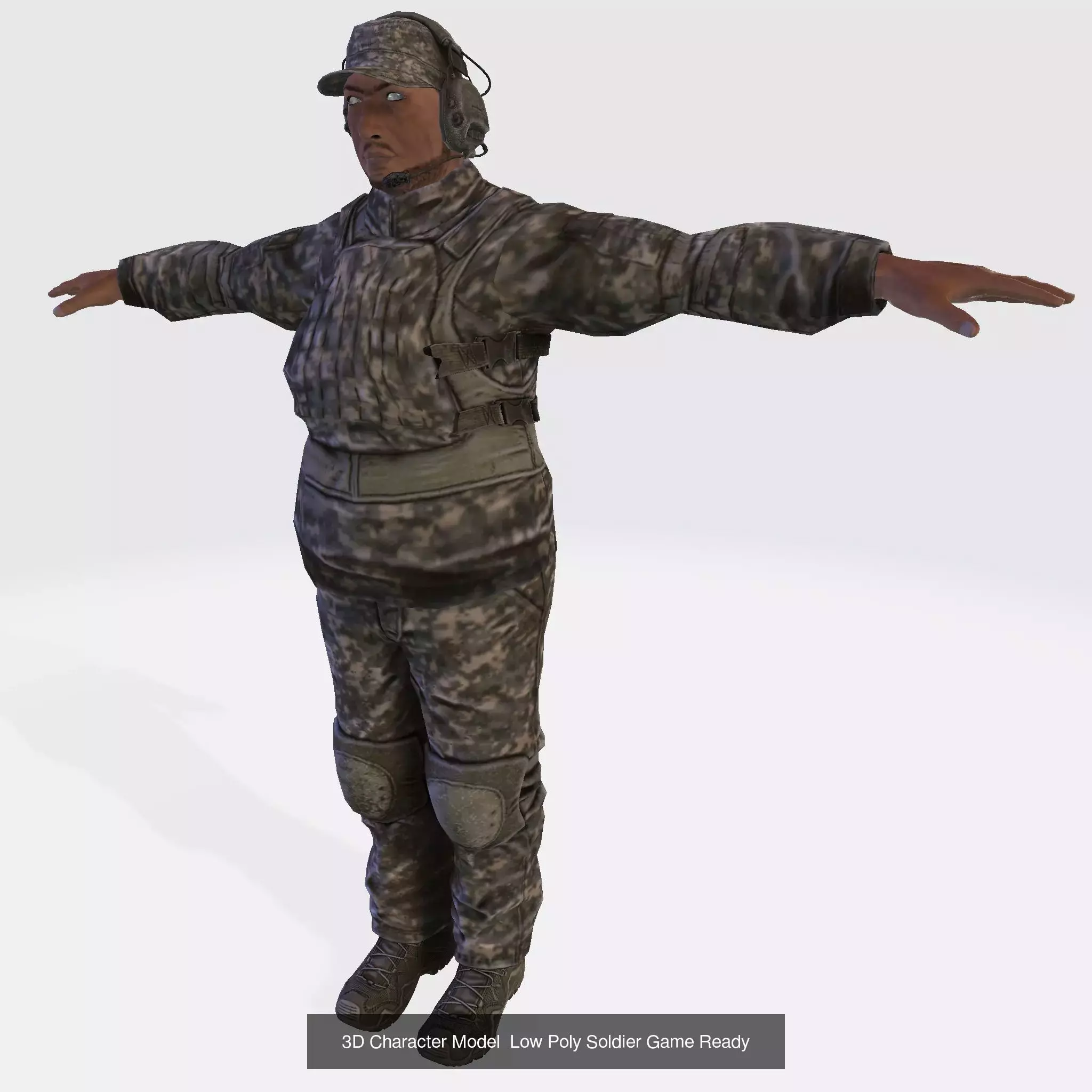 Ultimate Character Pack Game-Ready Rigged Animated 3D Models 3D Model Collection_4