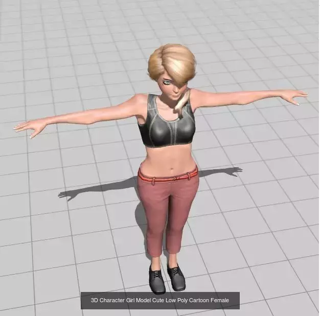 Ultimate Character Pack Game-Ready Rigged Animated 3D Models 3D Model Collection_9