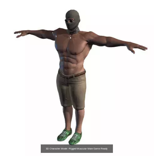 Ultimate Character Pack Game-Ready Rigged Animated 3D Models 3D Model Collection_6