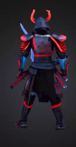 Void Oni Low-poly 3D model_2