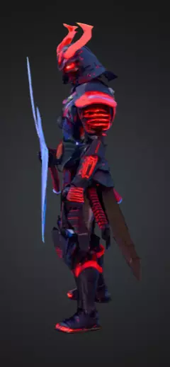 Void Oni Low-poly 3D model_1