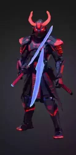 Void Oni Low-poly 3D model