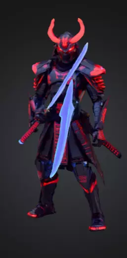 Void Oni Low-poly 3D model_0