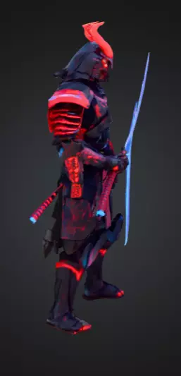 Void Oni Low-poly 3D model_3