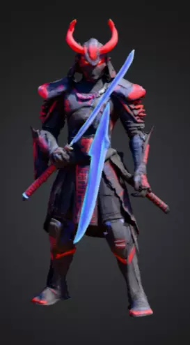 Void Oni Low-poly 3D model_4