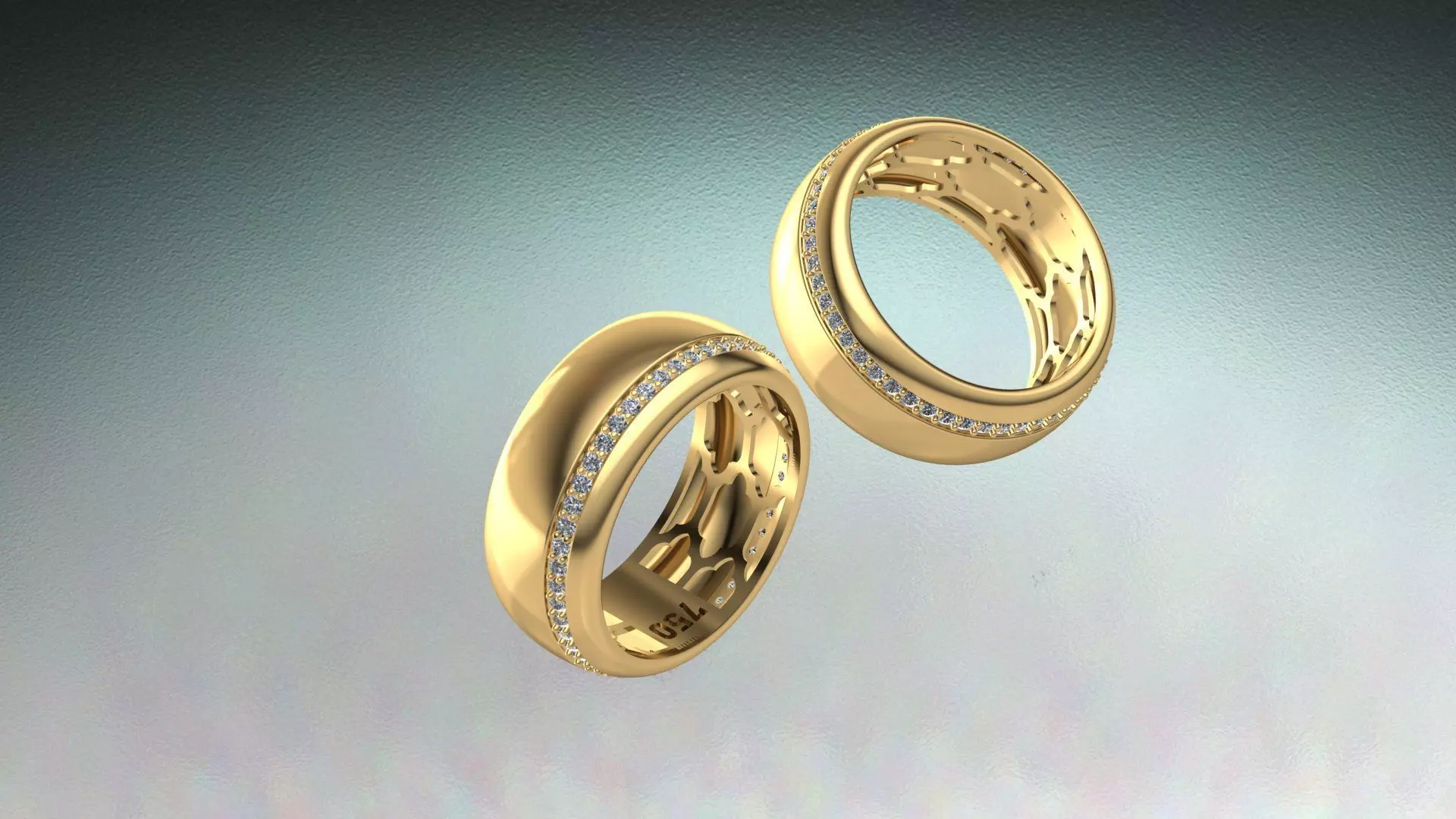 Classic and Unique Ring Design 3D print model