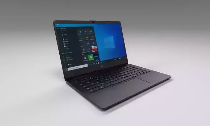 HP Laptop Realistic