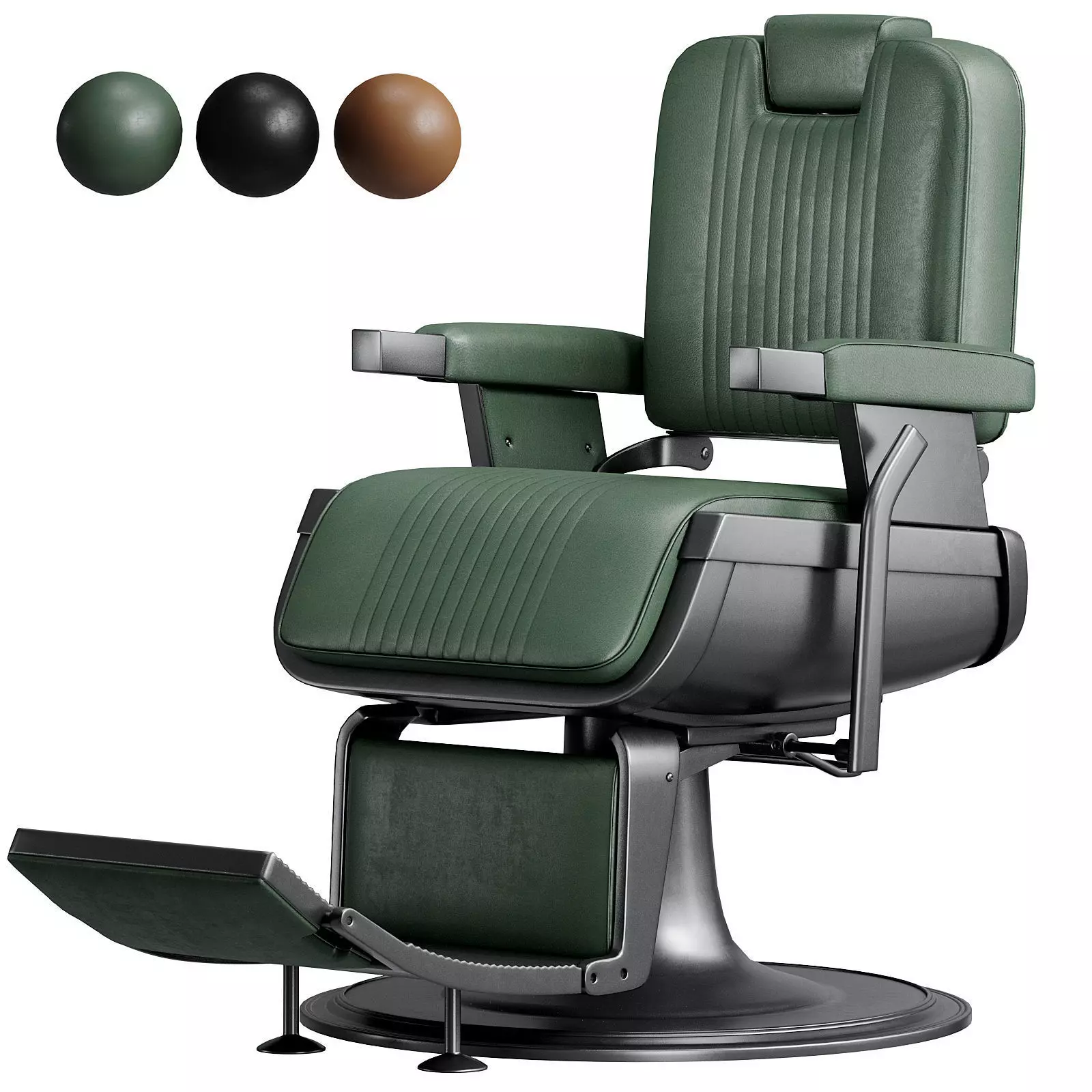 Sherman Barber Chair 3D model