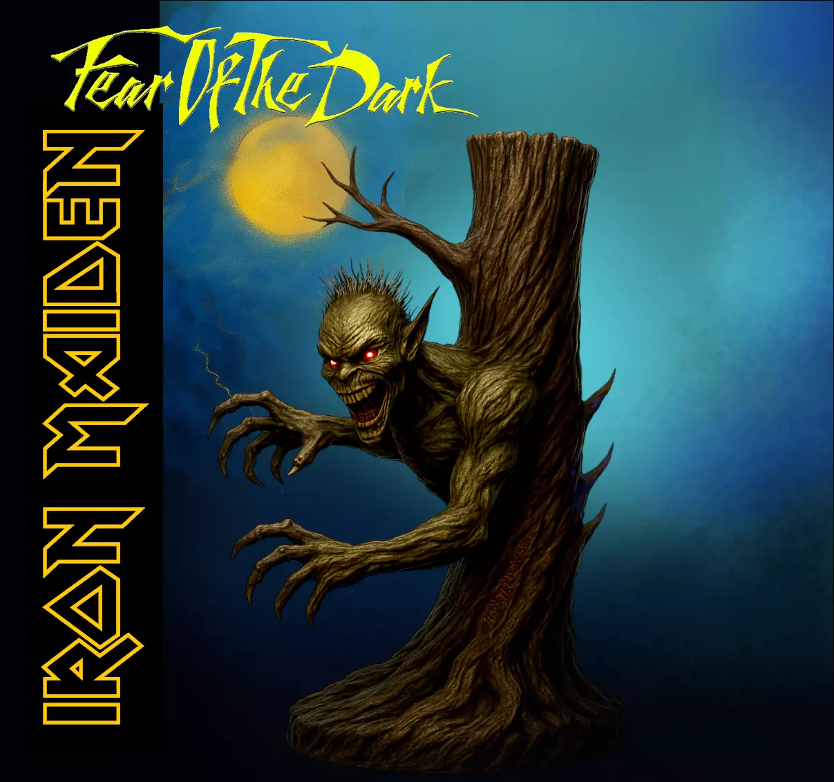 BUSTO DE IRON MAIDEN FEAR OF THE DARK 3D print model