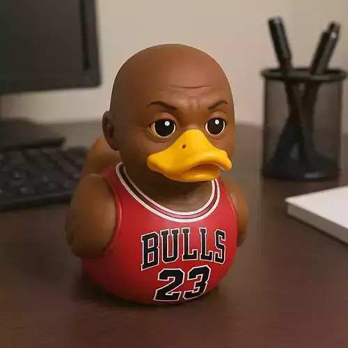 Rubber Duck - Michael Jordan model - 3d print