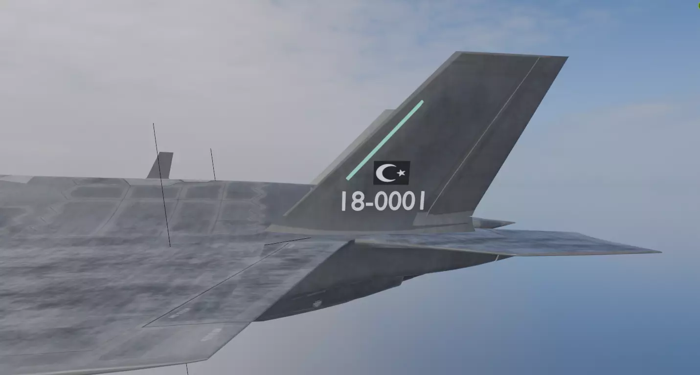 F35 Turkish version 3D model_3