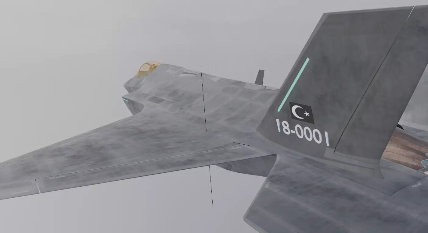 F35 Turkish version 3D model_0