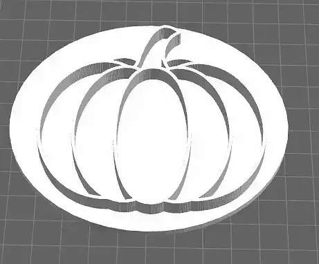 pumpkin cookie model 3D print model