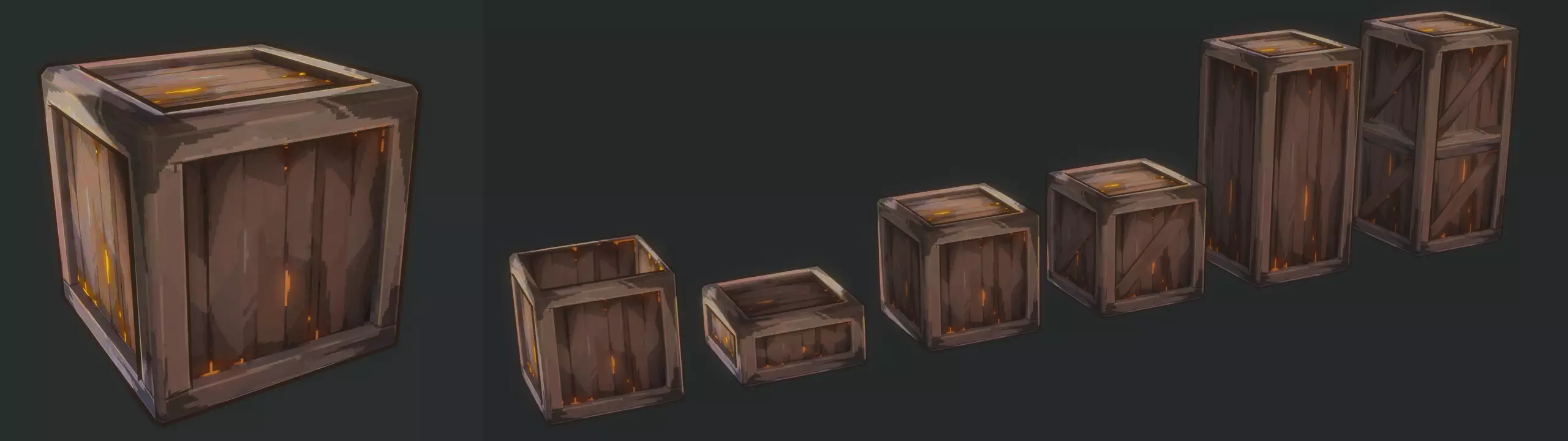 Pixel style boxes Texture_1