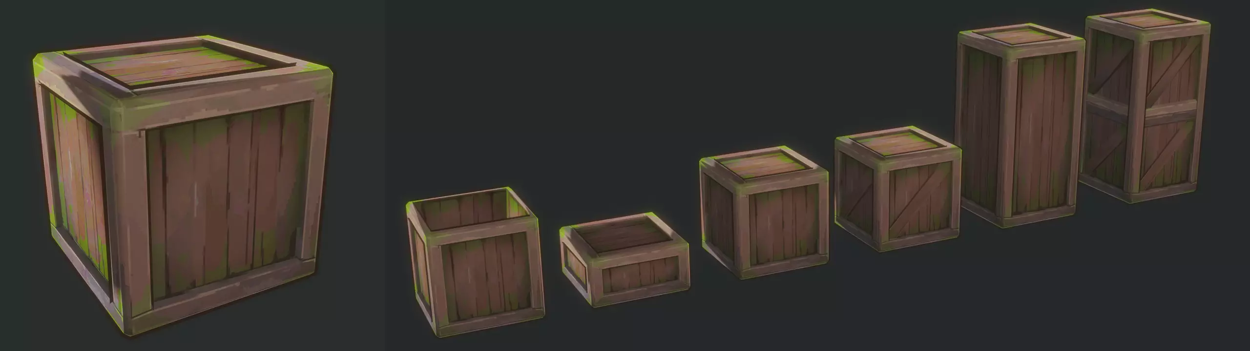 Pixel style boxes Texture_2