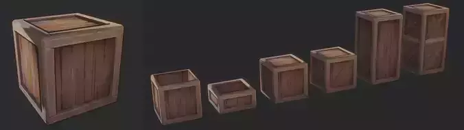 Pixel style boxes Texture