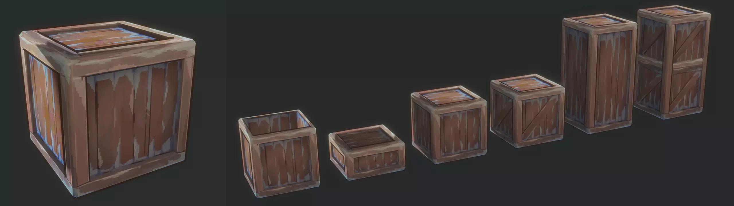 Pixel style boxes Texture_3