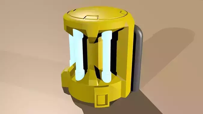 Plasma Generator wh40k scale 3D print model