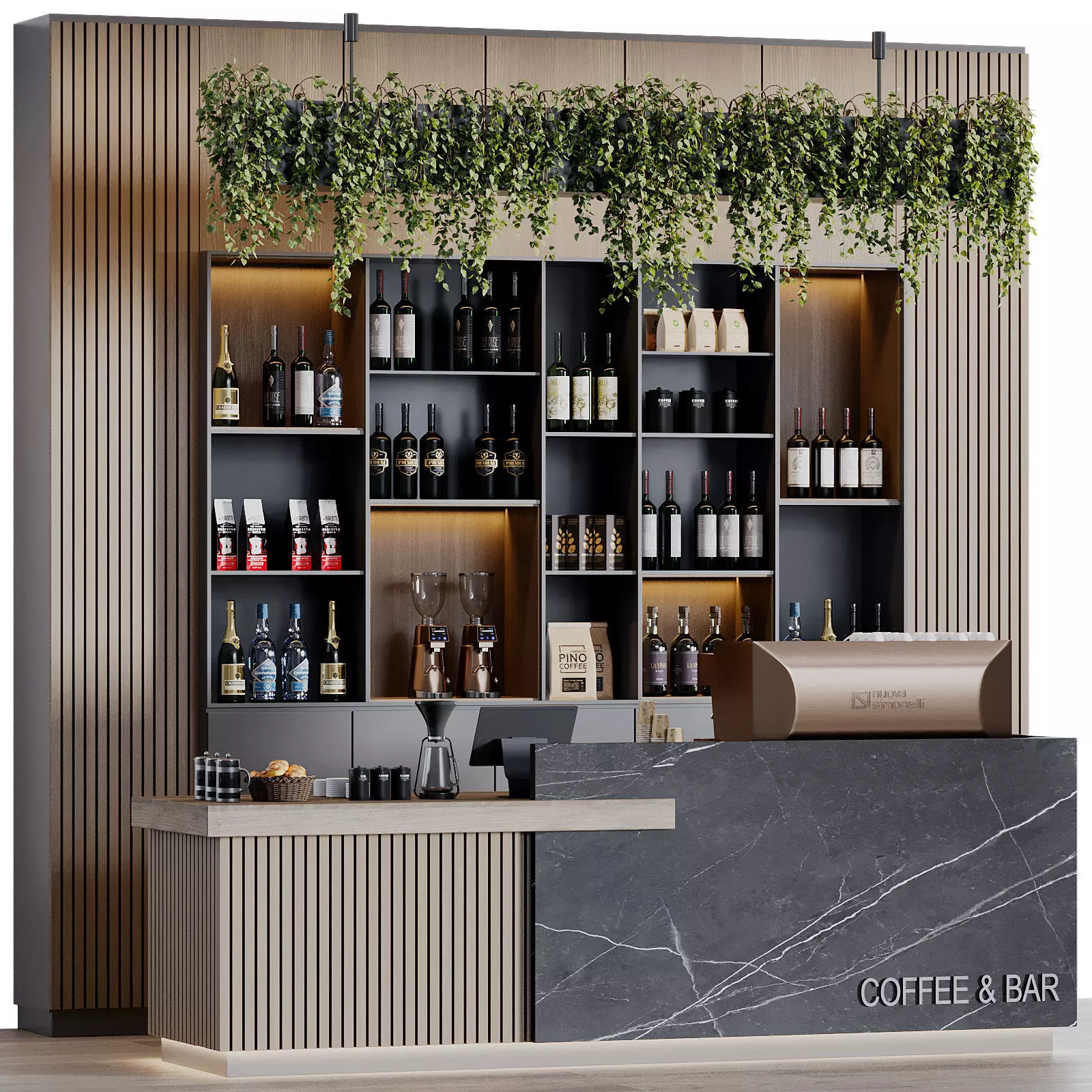 Coffee Bar 06 3D model