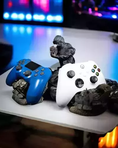 3D Printed Game Controller Stand 