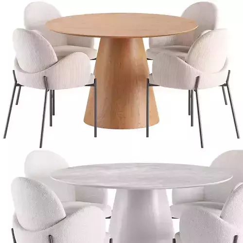 Macy Dining Chair and Lori Table