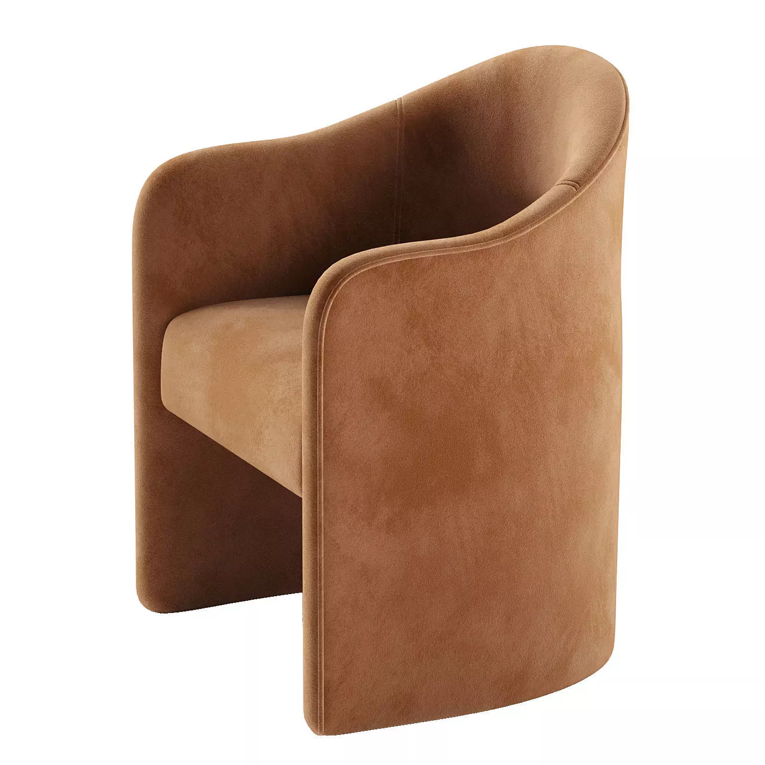 Anaya Dining Armchair 3D model_8