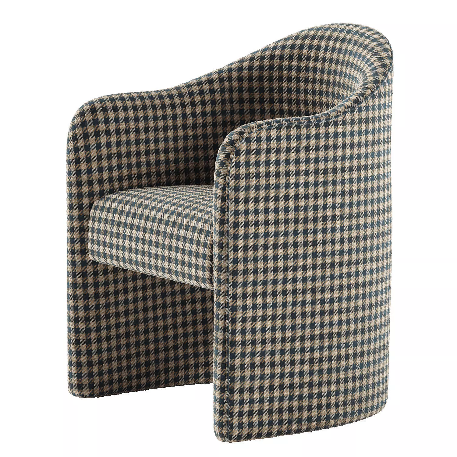 Anaya Dining Armchair 3D model_5