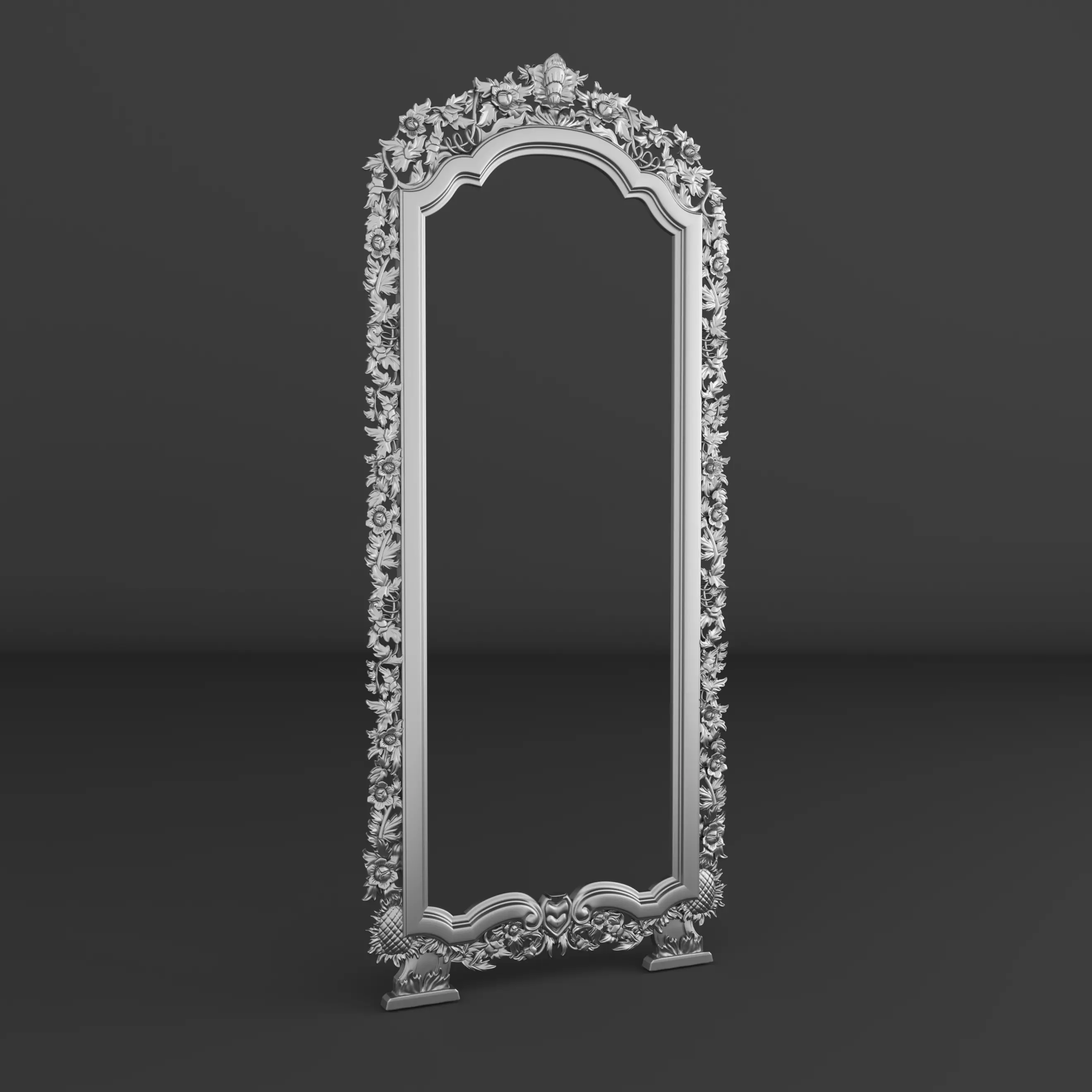 Big mirror  3D model 3D print model_1