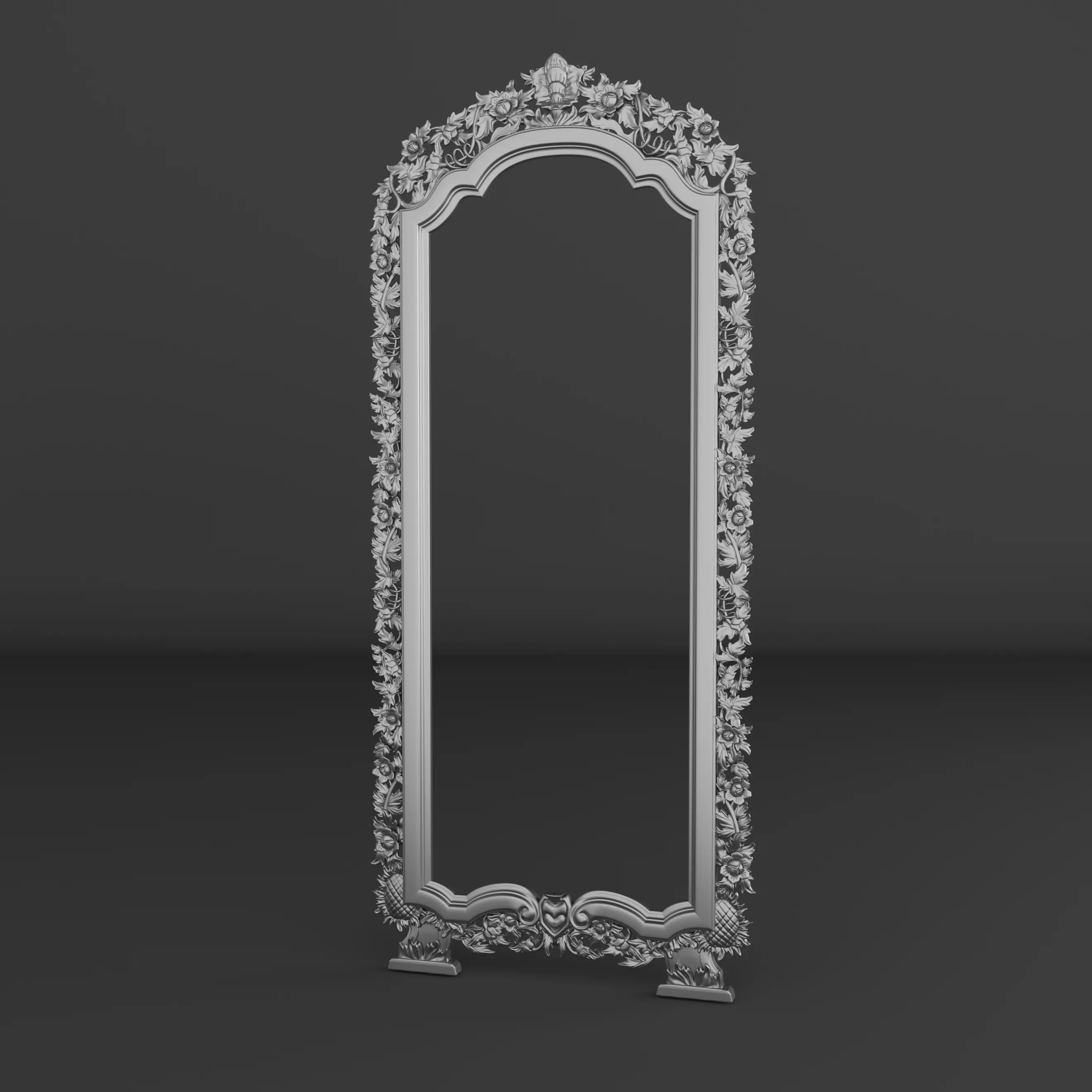 Big mirror  3D model 3D print model_2