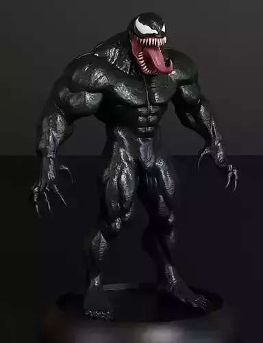 Venom 3D Printable STL Model