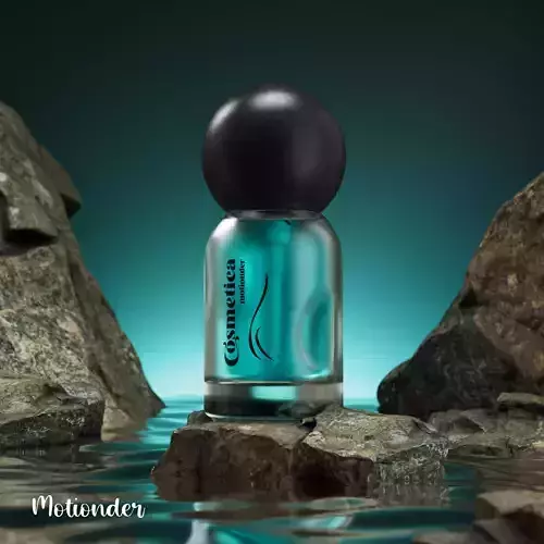 Cosmetica 3d C4d Project 4 Scene setup with animation