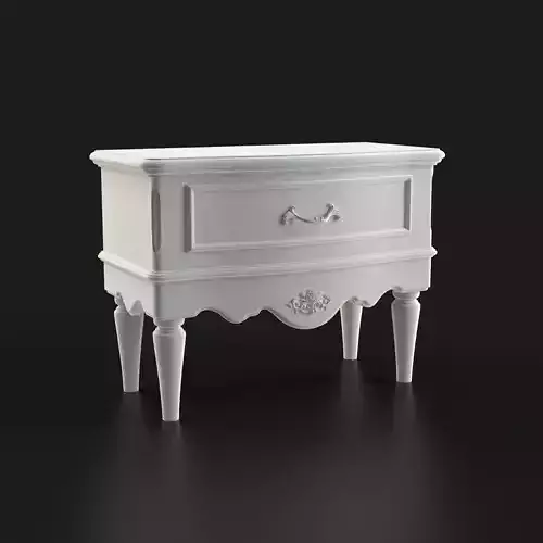 Antique-Style Bedside Table B