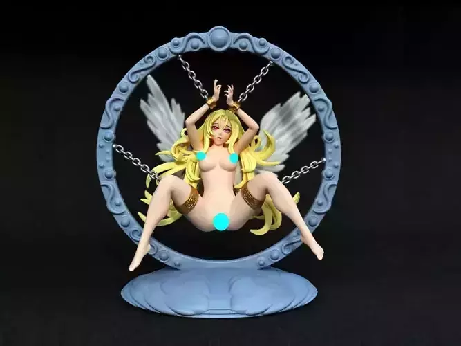 18 ADULT Angelic Female Statue 3D Figure STL 3D Print 3D print model
