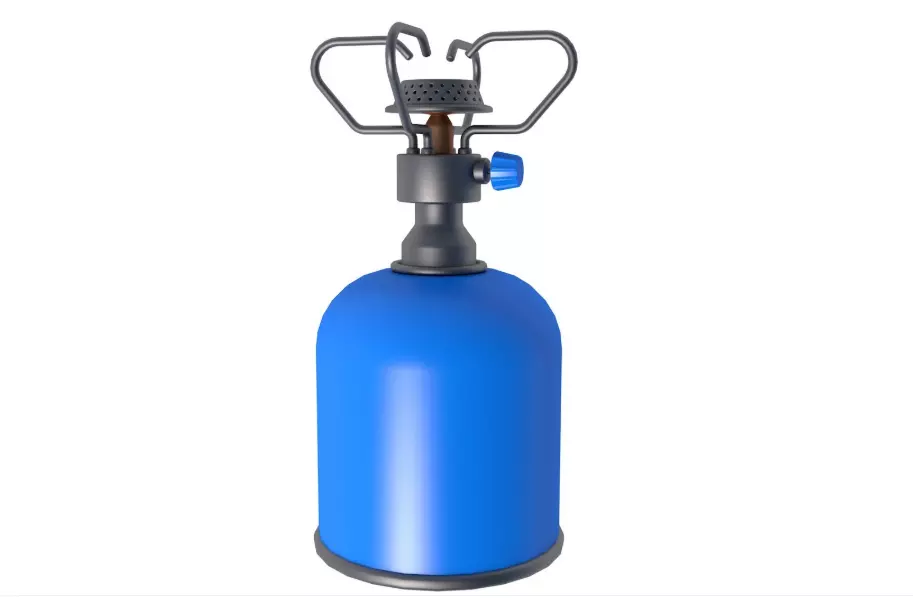 Portable Camping Gas 3D model