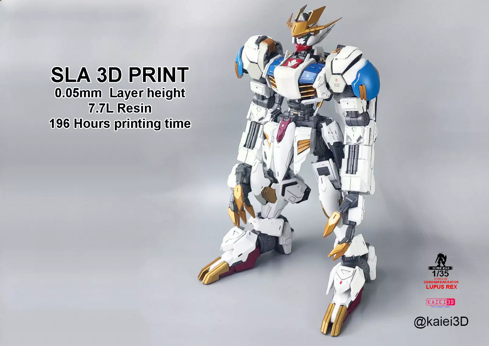 1per35 Babartos Lupus Rex full version  3D print model_5