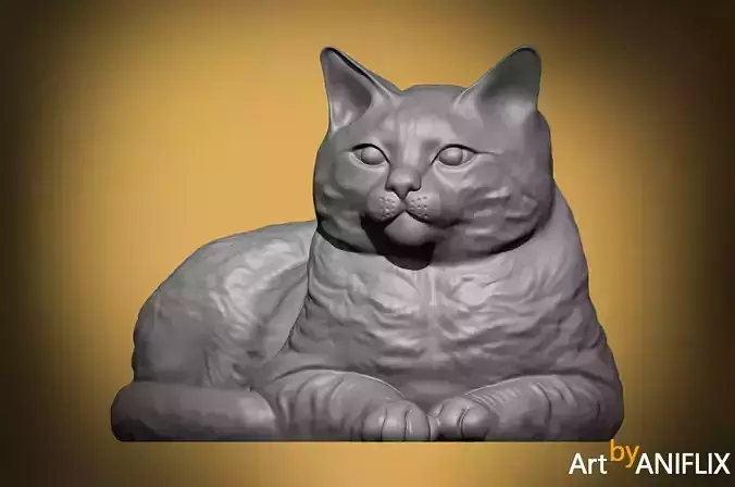 Cat for 3d Printing