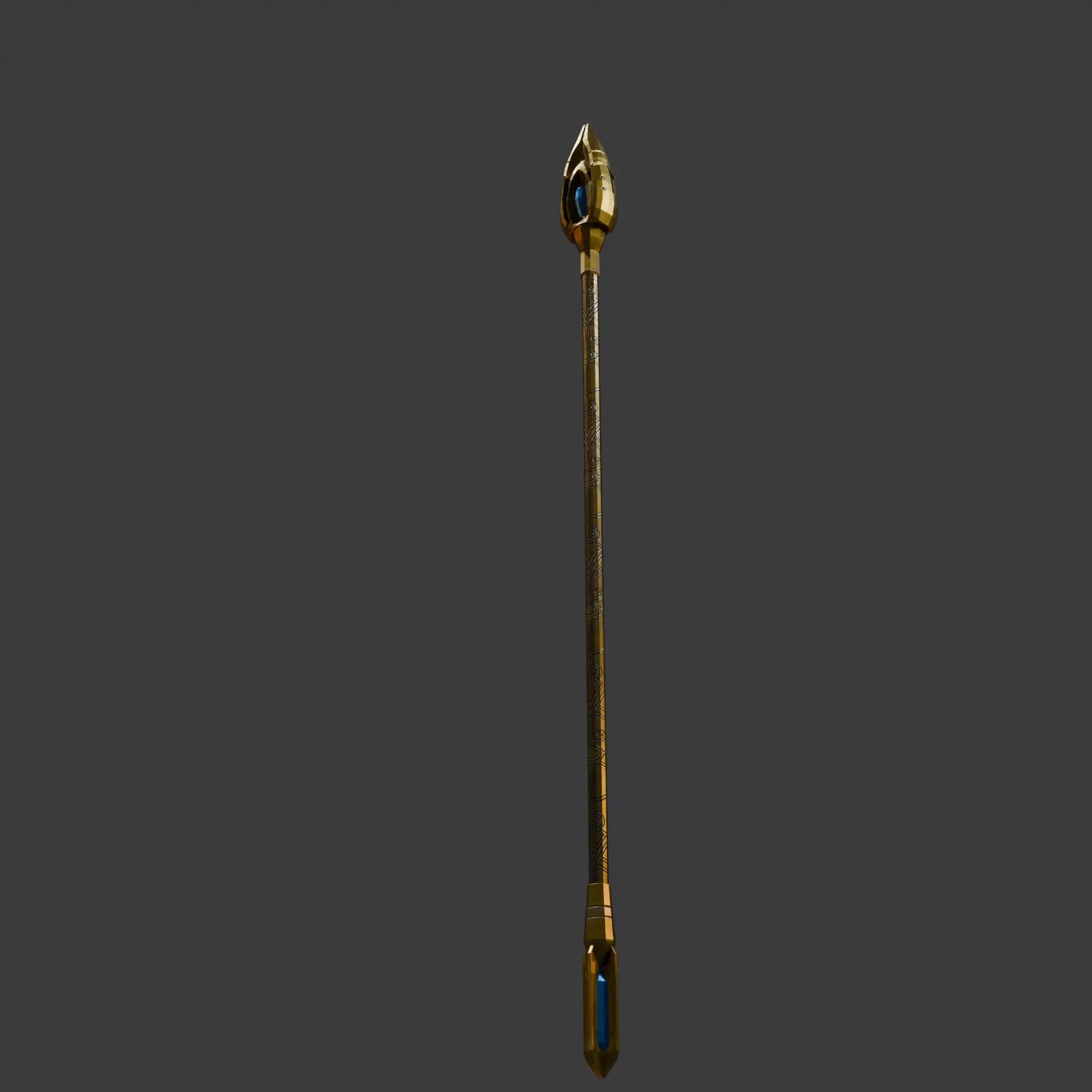 Magical Staff 3D print model_4