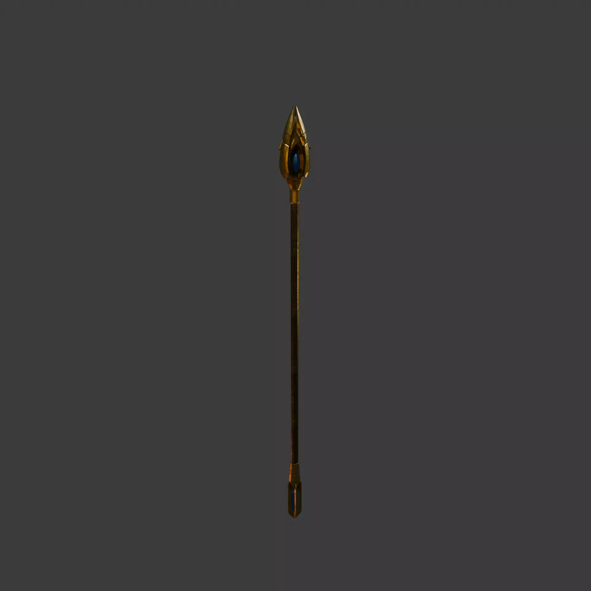 Magical Staff 3D print model_1