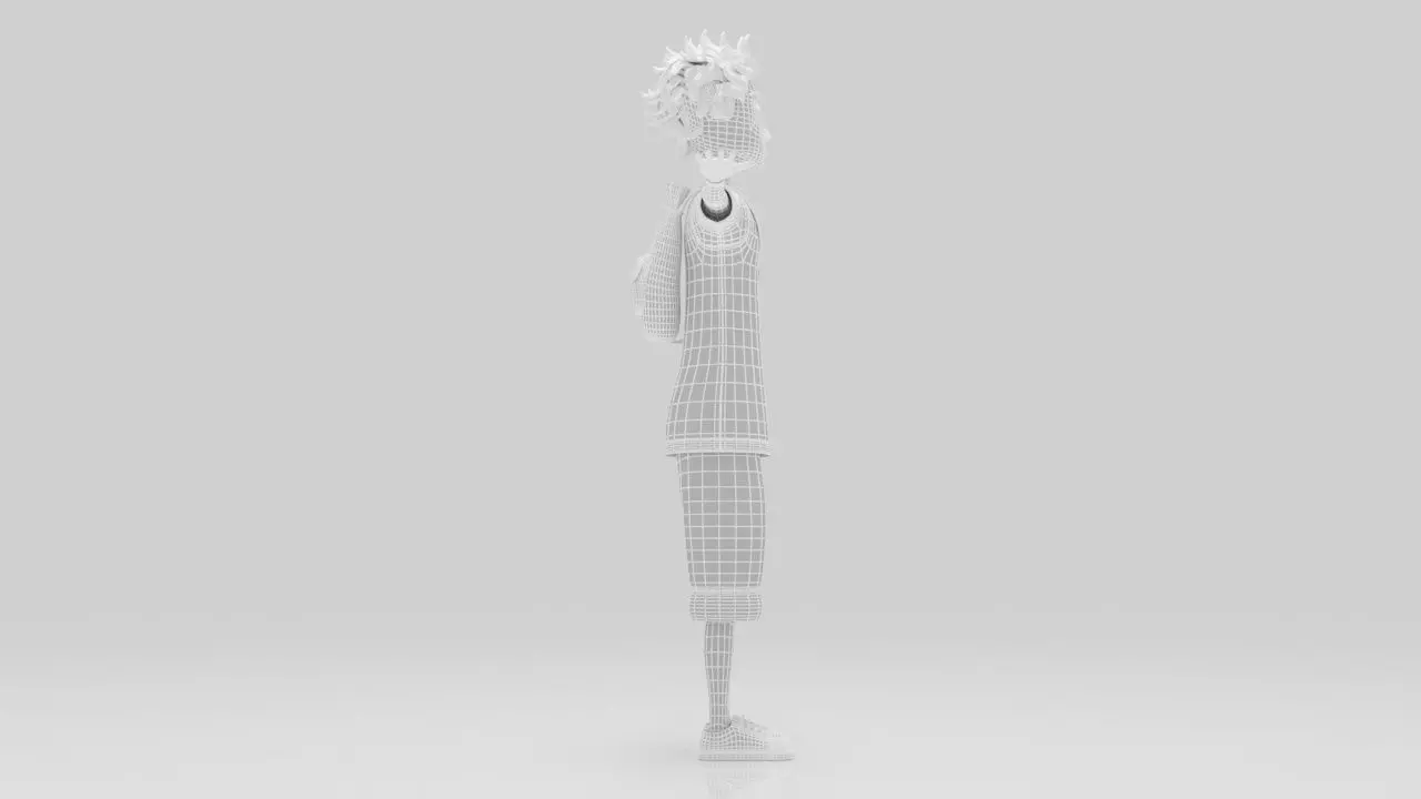 Character Rio Rigged  Low-poly 3D model_12