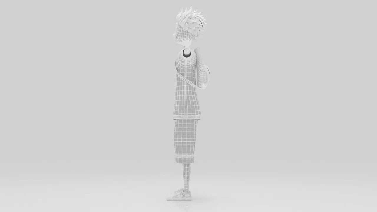 Character Rio Rigged  Low-poly 3D model_10