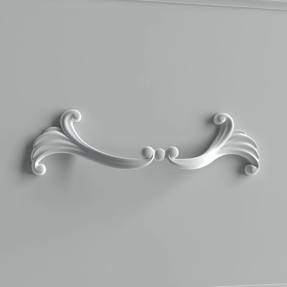 Antique-Style Sideboard 3D model_7