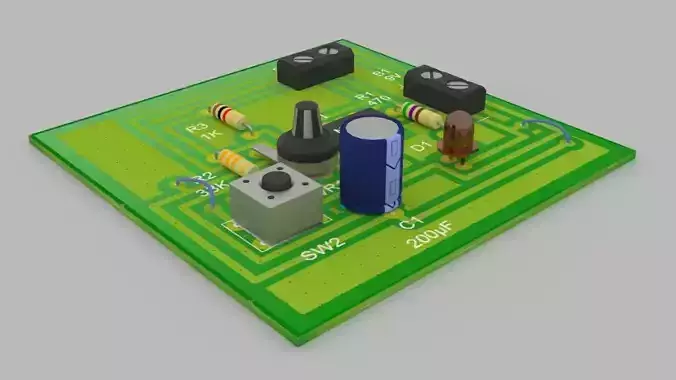 555 Timer IC Circuit
