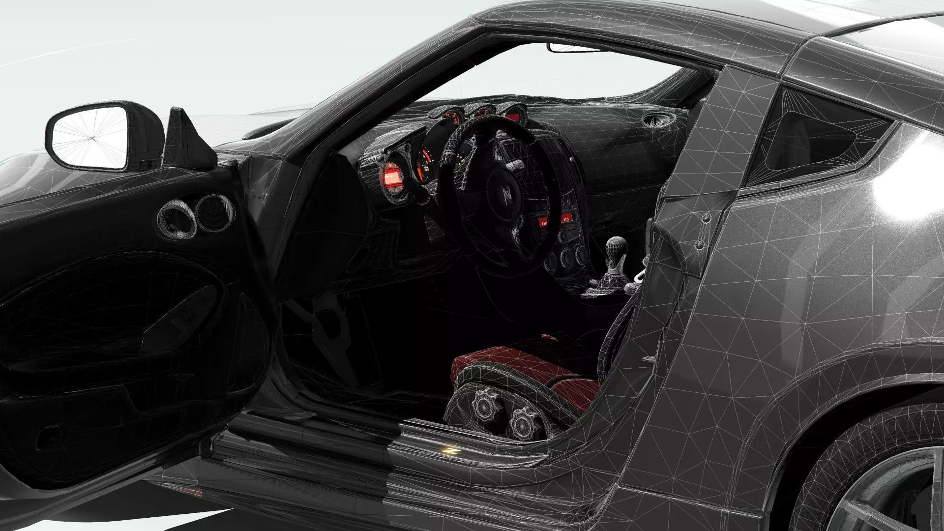 Nissan 370Z 3D model_9