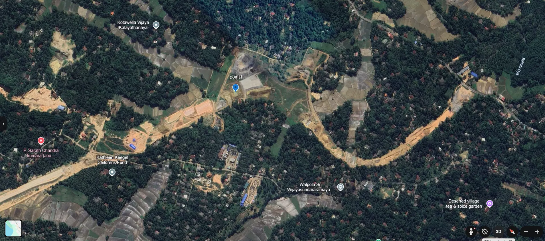 3D Trumpet Highway Interchange Model Realistic Road Design Low-poly 3D model_9