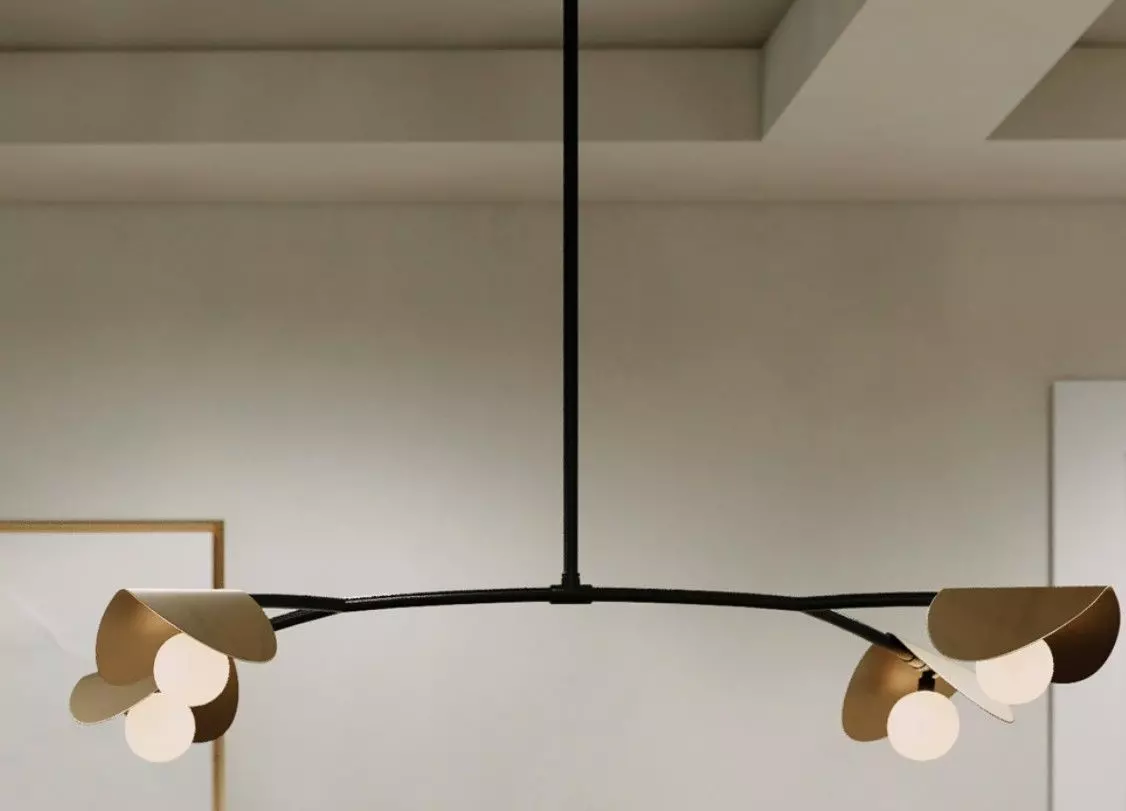 By Dainolite - Emma Linear Pendant 3D model_3